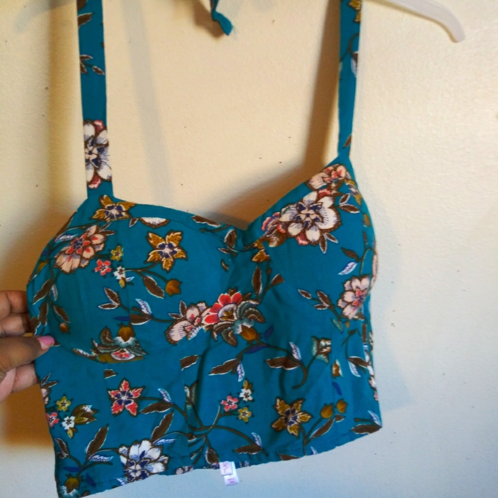 Tropical Girl Crop Top
